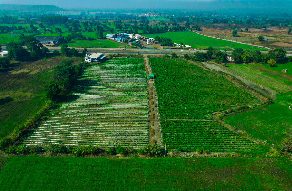 Farmland at Four Lane National Highway.-7