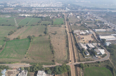 Farmland within nagar nigam