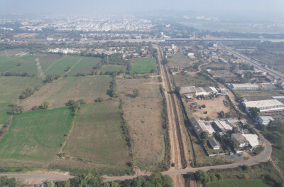 Farmland within nagar nigam